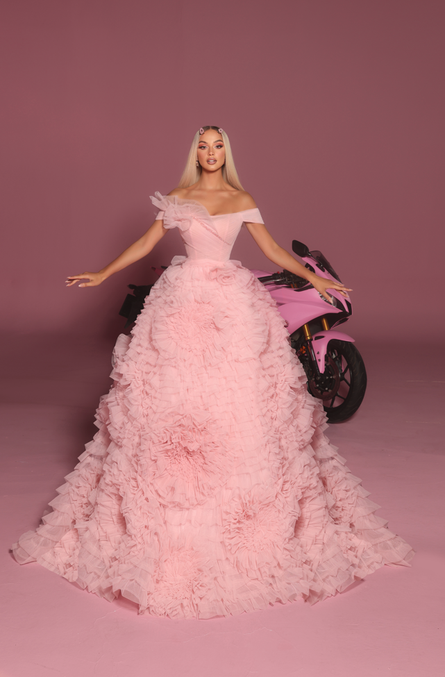 Floral Fantasy Ruffle